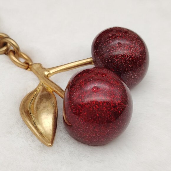 COACH Cherry Bag Charm Keychain - Picture 3 of 9